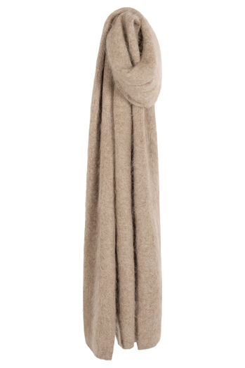Schal aus Mink Wash Wolle 