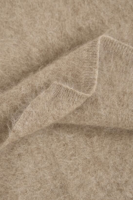 Schal aus Mink Wash Wolle 