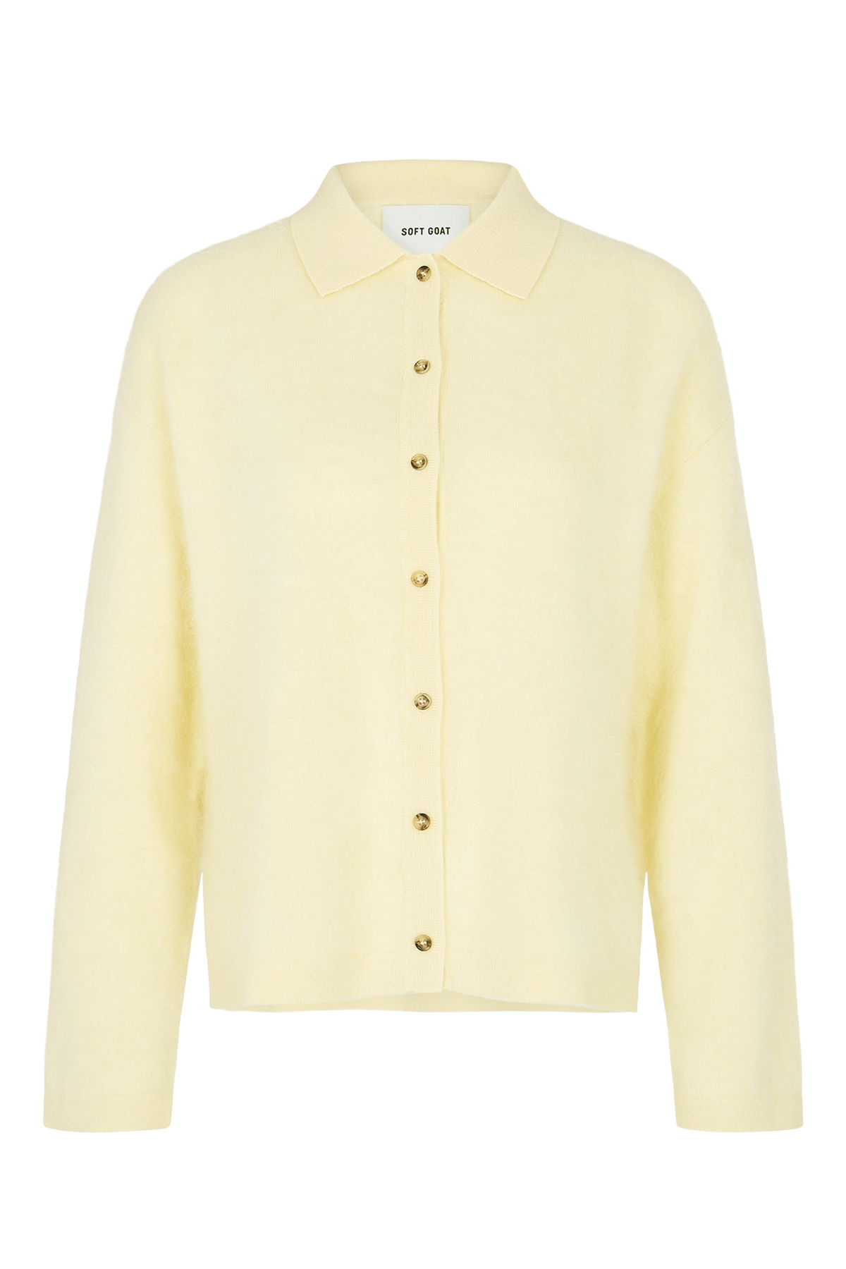 Brushed Cashmere Cardigan