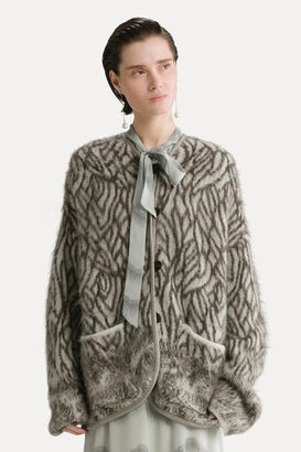 Cardigan mit Alpaka 