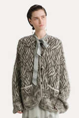 Cardigan mit Alpaka 