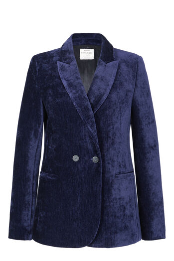 Blazer aus Samt