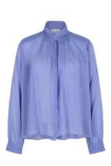 Bluse mit Seide
