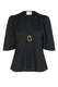Bluse mit Schmuckbesatz