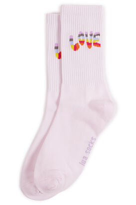 Socken Rainbow Love