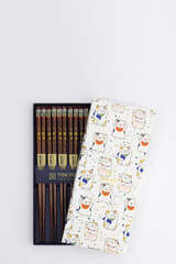 Chopstick Set Lucky Cat