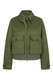 Bomberjacke mit Faux Fur Kragen 