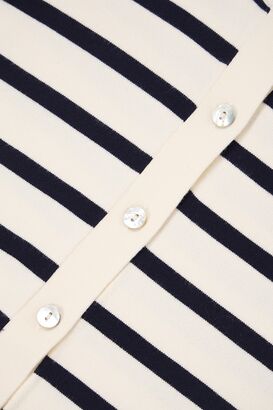 Cardigan mit Volantdetails