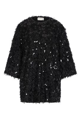Jacke mit texturierter Oberfl&auml;che 