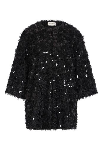 Jacke mit texturierter Oberfl&auml;che 