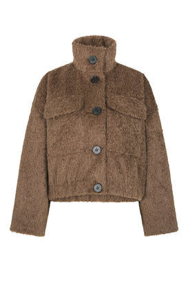 Jacke mit Stehkragen 