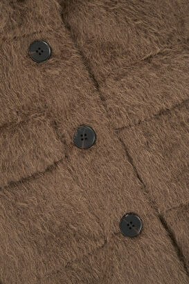 Jacke mit Stehkragen 