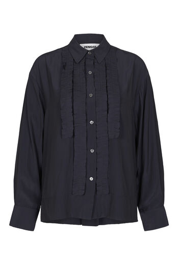 Bluse mit R&uuml;schen