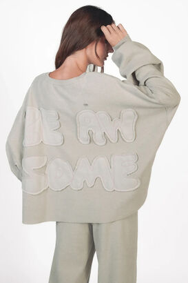 Sweatshirt aus Frottee