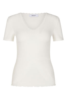 Shirt mit Spitzenborte