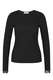 Longsleeve mit Spitzenborte