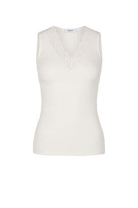 Top mit Spitze