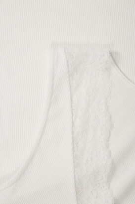 Top mit Spitze