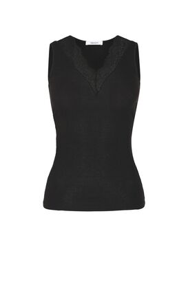 Top mit Spitze