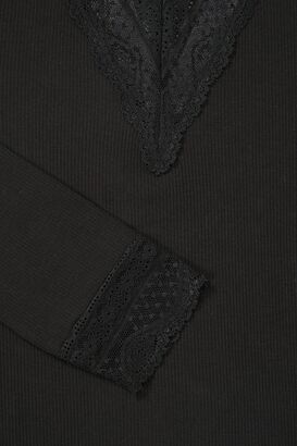 Longsleeve mit Spitze
