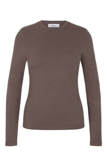 Longsleeve mit Baumwolle und Modal