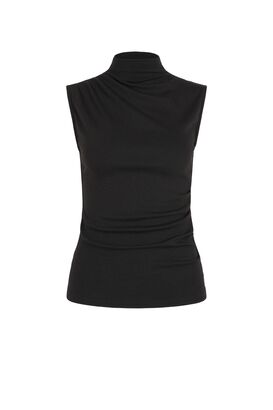 Top mit Wolle und Cashmere 