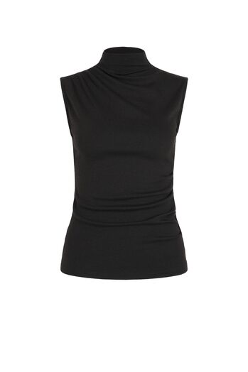 Top mit Wolle und Cashmere 
