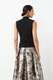 Top mit Wolle und Cashmere 
