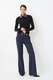 Longsleeve mit Wolle und Cashmere