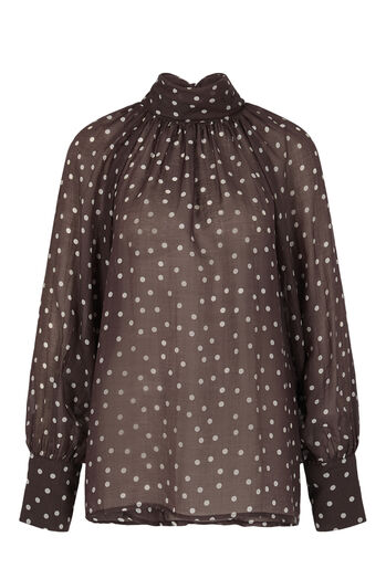 Bluse mit Schluppe 