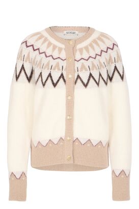 Norweger Cardigan mit Alpaka