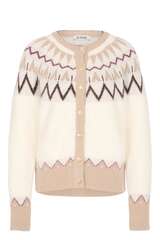 Norweger Cardigan mit Alpaka