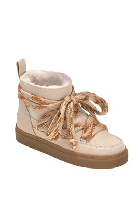 Lammfell Boots Suede Knot