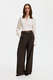 Bluse mit verdeckter Knopfleiste 