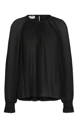 Plissierte Bluse 