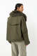 Jacke aus Baumwolle mit Fake Fur