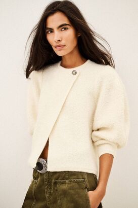Boucl&eacute; Cardigan Fida