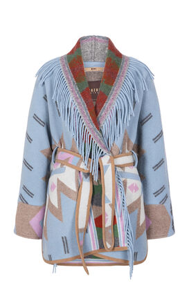 Jacke mit Fransendetail