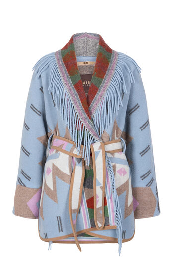 Jacke mit Fransendetail