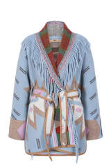 Jacke mit Fransendetail