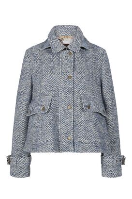 Jacke mit Wolle