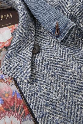 Jacke mit Wolle