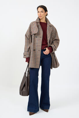 Jacke aus Wolle 