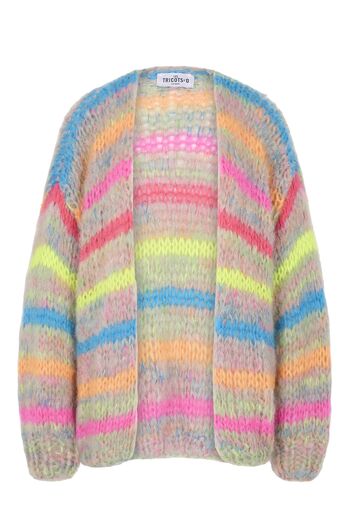 Handgestrickter Cardigan Lisa