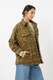 Oversize Hemdjacke mit Stickerei
