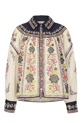 Bluse Delicate Floral Cream                                                                                                                                                                             