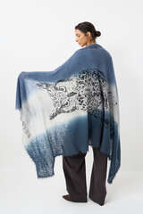 Schal aus Cashmere Owl