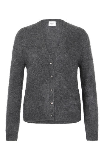 Cardigan aus Mink Wash Wolle 