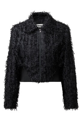 Jacke Maxey mit Fransen-Optik