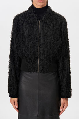 Jacke Maxey mit Fransen-Optik